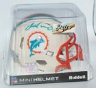 DAN MARINO Signed Miami Dolphins RETRO Mini Helmet AQUA Auto BECKETT COA W677176