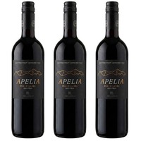 Imiglykos Apelia Black Label 3X 0,75L | Lieblicher Rotwein | Imiglykos | 11,5%