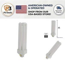 High Efficiency Sylvania 42W Compact Fluorescent Light, 4100K Cool White Glow