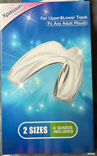 Xpassion Mouthguard Clear EVA BPA/Latex-Free Reusable w/antibacterial Case