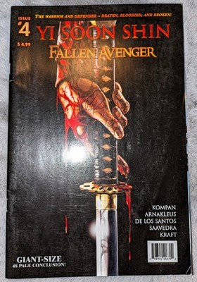 Yi Soon Shin: Fallen Avenger #4 Autographed Comic Book