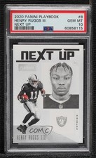 2020 Panini Playbook Next Up Henry Ruggs III #NU-8 PSA 10 GEM MT 0l2