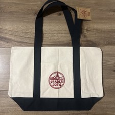 Trader Joe's Limited Edition Large Canvas Tote Bag Limited Edition
