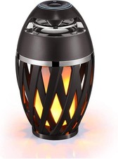 Led Flame Portable Speaker Bluetooth Speakers,Dancing Flames Outdoor Indoor