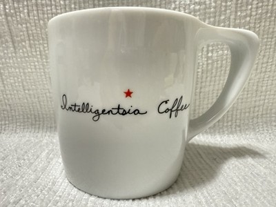 notNeutral Lino- INTELLIGENTSIA COFFEE -White/Black/Red Wings & Star Logo-Mug