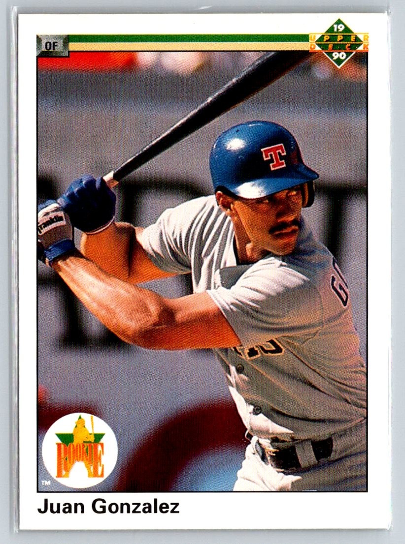 1990 Upper Deck #72 Juan Gonzalez