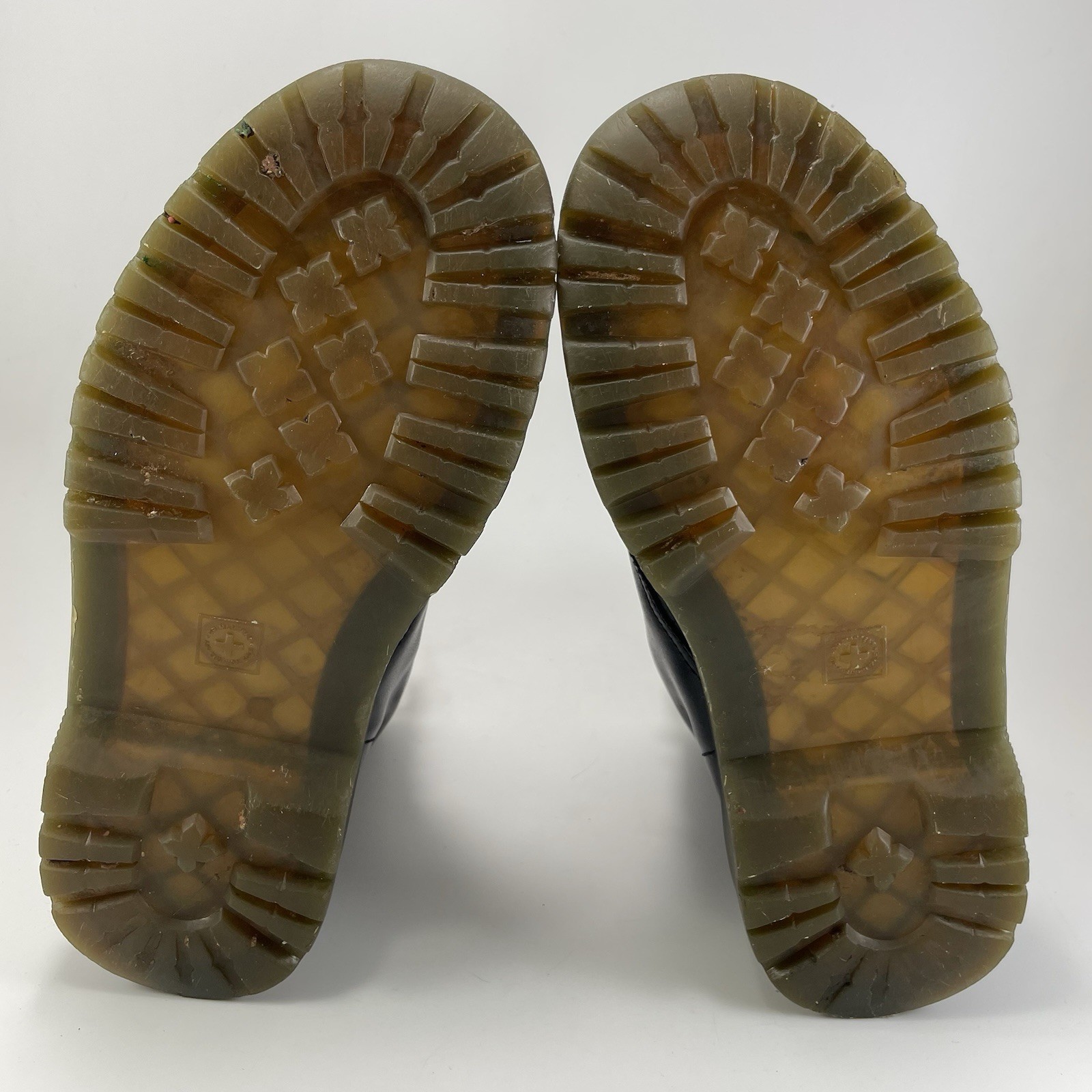 Dr. Doc Martens Luana Combat Boots Womens Size 9 Black Leather 7-Eye thumbnail 7