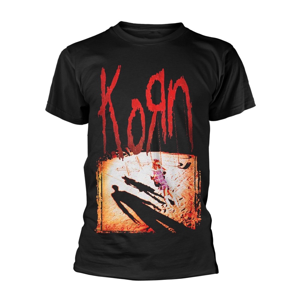 KORN - ЧЕРНАЯ футболка KORN среднего размера 5390₽
