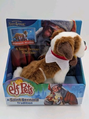 The Elf on the Shelf Pets A St. Bernard Tradition Plush W/book Christmas Traditi