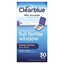 Clearblue Fertility Monitor Test Sticks, 30 count 30 Count (Pack of 1)