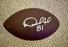 Desmond Howard Autographed Super-Grip Football (Packers/Michigan) (GTSM)