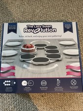 NEW The Lazy Susan Revolution Turntable for Rectangular Long  Oblong Table