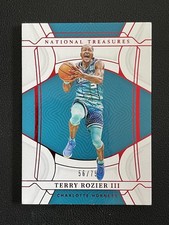 Terry Rozier III 2021-22 Panini National Treasures Red /75 #63