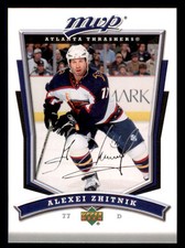 2007-08 Upper Deck MVP #284 Alexei Zhitnik Atlanta Thrashers