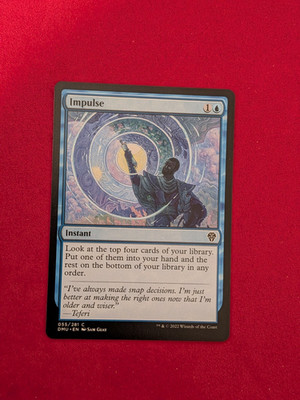 Impulse Regular C NM Dominaria United MTG