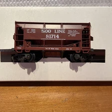 AHM HO SOO LINE RD# 81714 VANDENBURG MODERNIZED ORE CARS "VANDY"