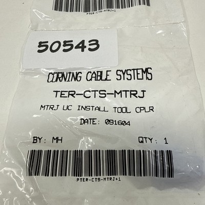 Corning TER-CTS-MTRJ Fiber Optic Installation Tool Coupler