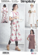Simplicity 8904 wraparound apron sewing patte...