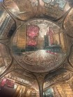 Fabulous Las Vegas Casinos Heavy Metal Tray Hand Painted Japan Look! — photo 1