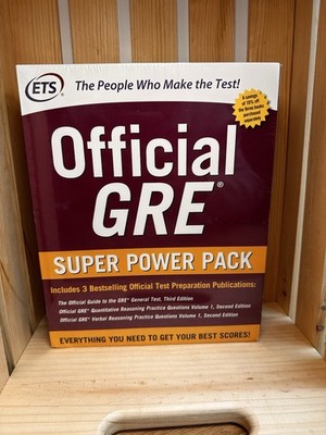 Official GRE Super Power Pack, Second Edition by Educational Testing Service...