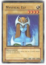 Mystical Elf Super Rare The Legend of Blue Eyes White Dragon LOB-062 MP