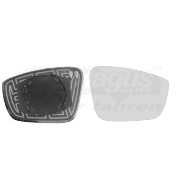 VAN Wezel Spiegelglas AußEnspiegel Rechts FüR VW UP 121 122 BL1 BL2 Mii KF1_-image