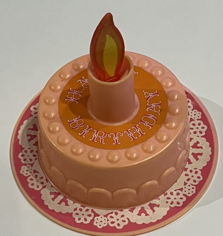 Vintage Mattel 1975 Happy Birthday Tender Love birthday cake 50 Birthday Gift
