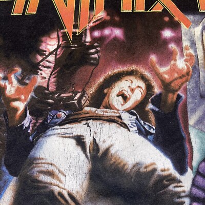 80s ANTHRAX スウェットSPREADING THE DISEASE Vintage Anthrax Spreading the Disease LP Record Vinyl Album