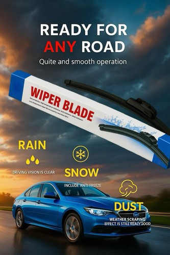 19″ & 19″Windshield Wiper Blades – All-Season, J-Hook OEM Performance 2 Pack - Picture 6 of 6