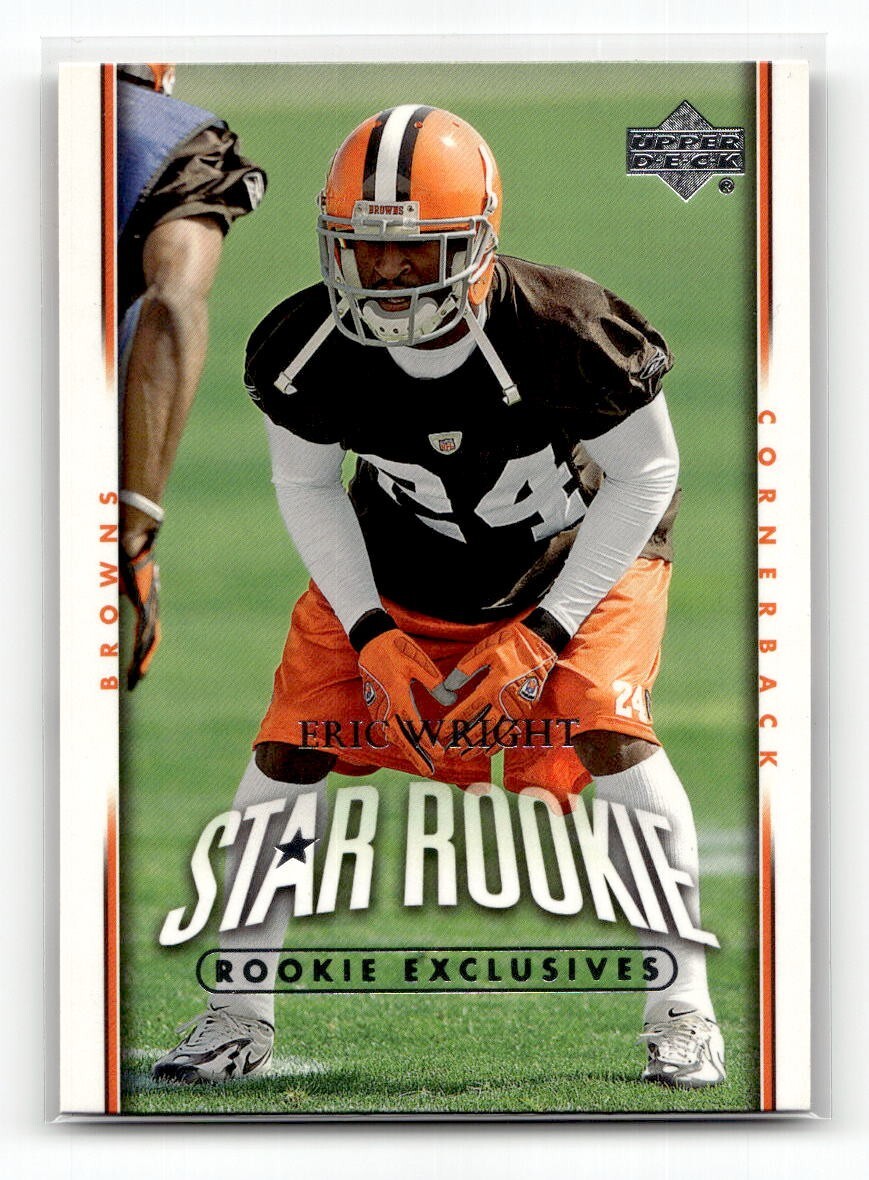2007 Upper Deck #222 Eric Wright Rookie Exclusives Star Rookies