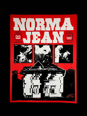 Norma Jean September 2024 Limited Edition Gig Poster