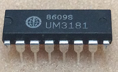 UM3181   UMC  Melodie-Generator Begleitung  DIP16  NOS  #B3
