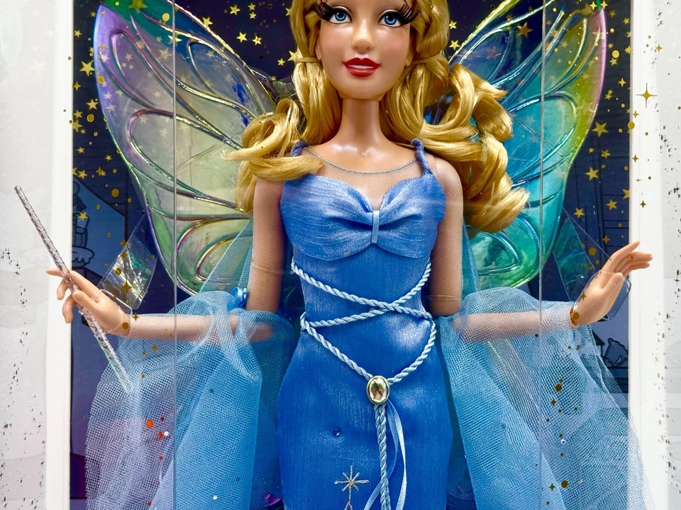 Disney Store Blue Fairy Doll Limited Edition Pinocchio 85th Anniversary - Image 4 of 4
