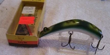 BEAUTIFUL VINTAGE LAZY IKE LURE 3/16/22  BOX  KL4 F.  3-3/8"  