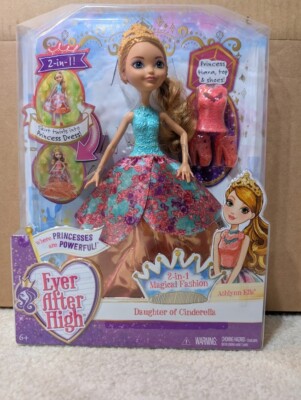 Ever After High Daughter of Cinderella 2 in 1 Magical Fasion Ashlynn Ella