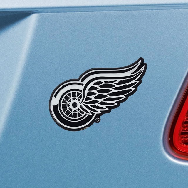 Detroit Red Wings Heavy Duty Metal 3D Chrome Auto Emblem