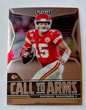 PATRICK MAHOMES II 2021 Panini Playoff Football Call To Arms Insert CA-PMA