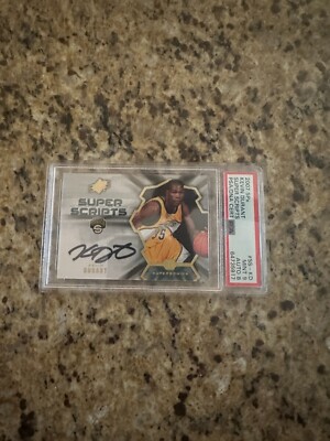 2007-08 SPx Super Scripts #KD Kevin Durant PSA 9/8 