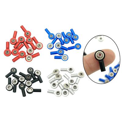 10 Stück RC Kugelkopf Buckle Link Rod Ends Gelenk Gestänge M2 für 1:10 RC Auto