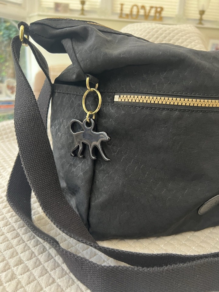 Ladies black Kipling crossbody/shoulder bag eBay