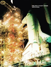 U.S., Sc. #1909 - STS-8 (Challenger} Flight Cover, 1st U.S. Stamp Flown in Space