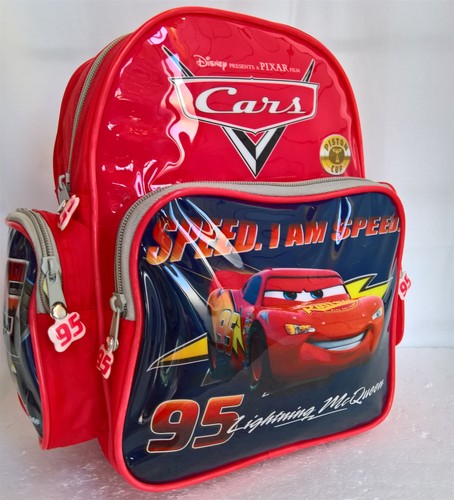 ~ Disney Cars - BACKPACK / BAG with 2 SIDE POCKETS - Picture 3 of 4