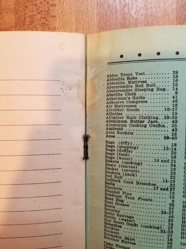 RARE - David T. Abercrombie Co. Catalog 1934 (Jack A. Warren cover) 46 pages - Imagen 19 de 21