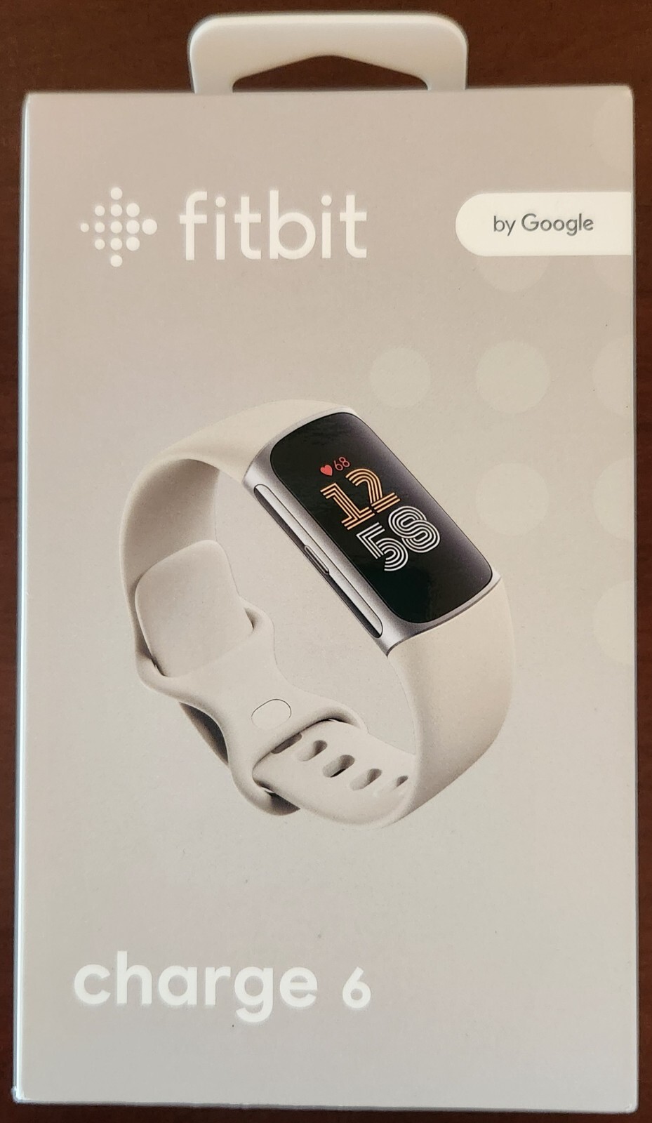 Fitbit Charge 6 Fitness Tracker Wristband in White GA05185NA-image