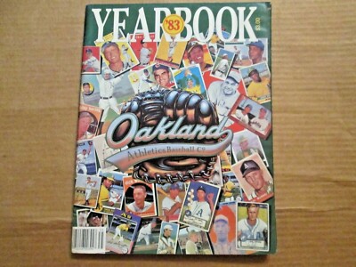 1983 Oakland Athletics Yearbook | eBay