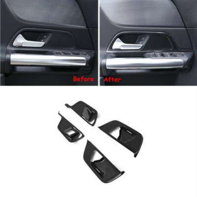 4PCS Inner Door Handle Bowl Cover Trim For Mercedes-Benz GLB200 180 2020 2021