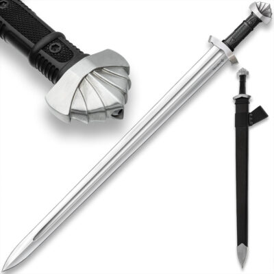 #ad Honshu Viking Sword with Scabbard Carbon Steel Blade 38 ½quot; Overall $239.99