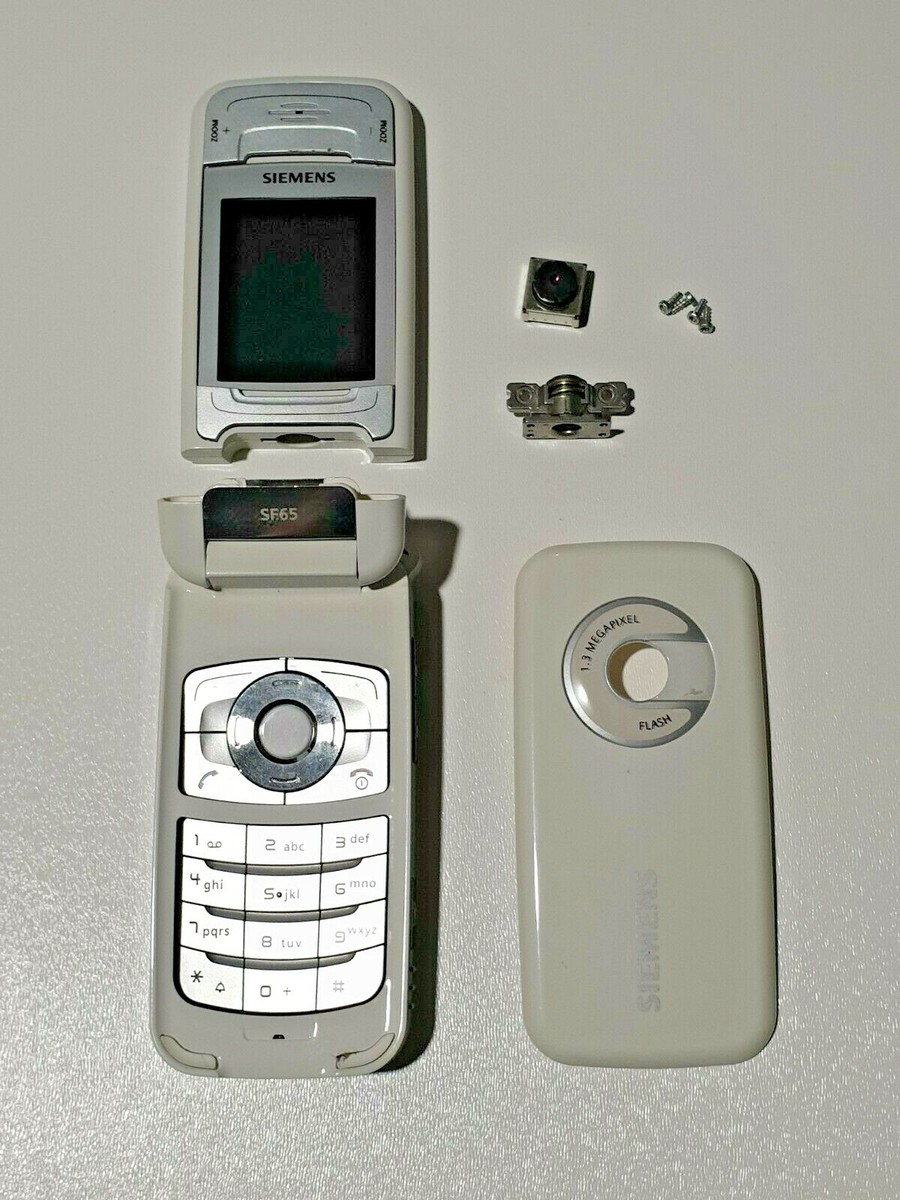 Siemens SF65 mobile phone LCD display. Housing Keypad Battery