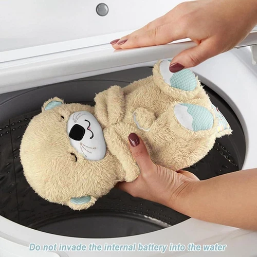 Oso de peluche musical LED máquina de sonido música luz y movimiento de respiración rítmica - Imagen 17 de 39