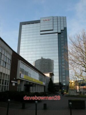 FOTO BIRMINGHAM THE HYATT REGENCY HOTEL BROAD STREET ERBAUT 1990 ES HAT 319